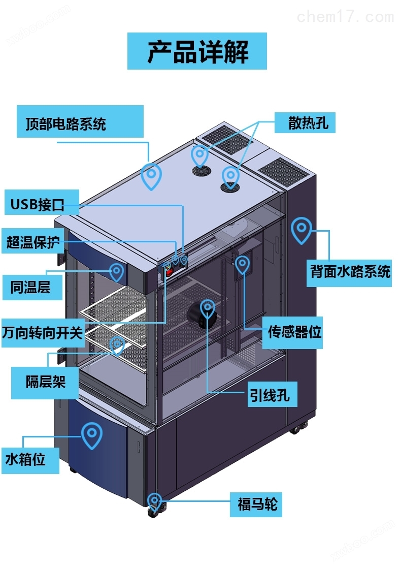高低温湿热老化试验箱 电子产品性能检测