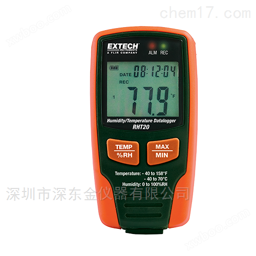 EXTECH 艾示科  RHT20 湿度 温度数据记录仪