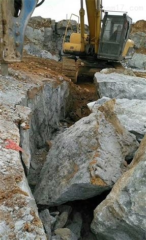 挖地基胀石劈裂机