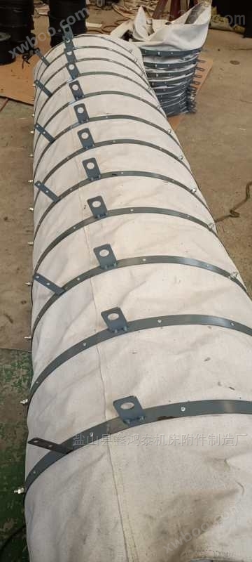 散装水泥输送耐磨伸缩布袋厂家供应