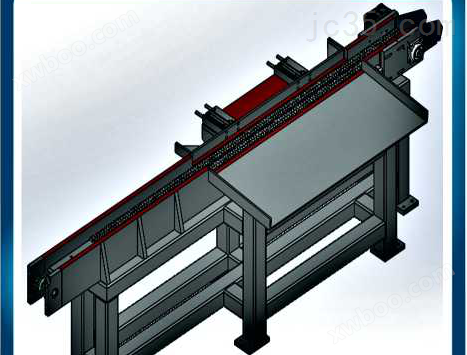 杭州优锯圆锯机设备配套高效排屑装置