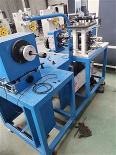 铁财机械生产0.03厚波簧弹簧钢轧机扁丝机