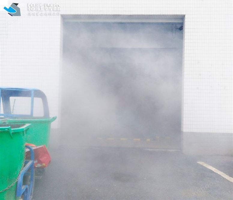 广西人工造雾系统喷雾降尘设备厂家
