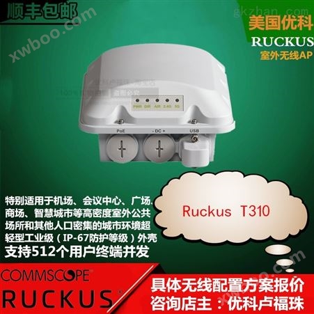 Ruckus T310室外定向无线AP优科T310s户外AP