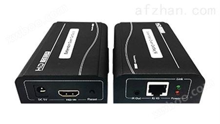 FS-HD2102E通过单根标准Cat5e/6网线发射或接收HDMI信号