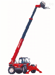 广州天力:法国曼尼通MT 12-17系列3.3吨-4.5吨四驱超高伸缩臂叉车